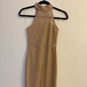 Nude Party Dress